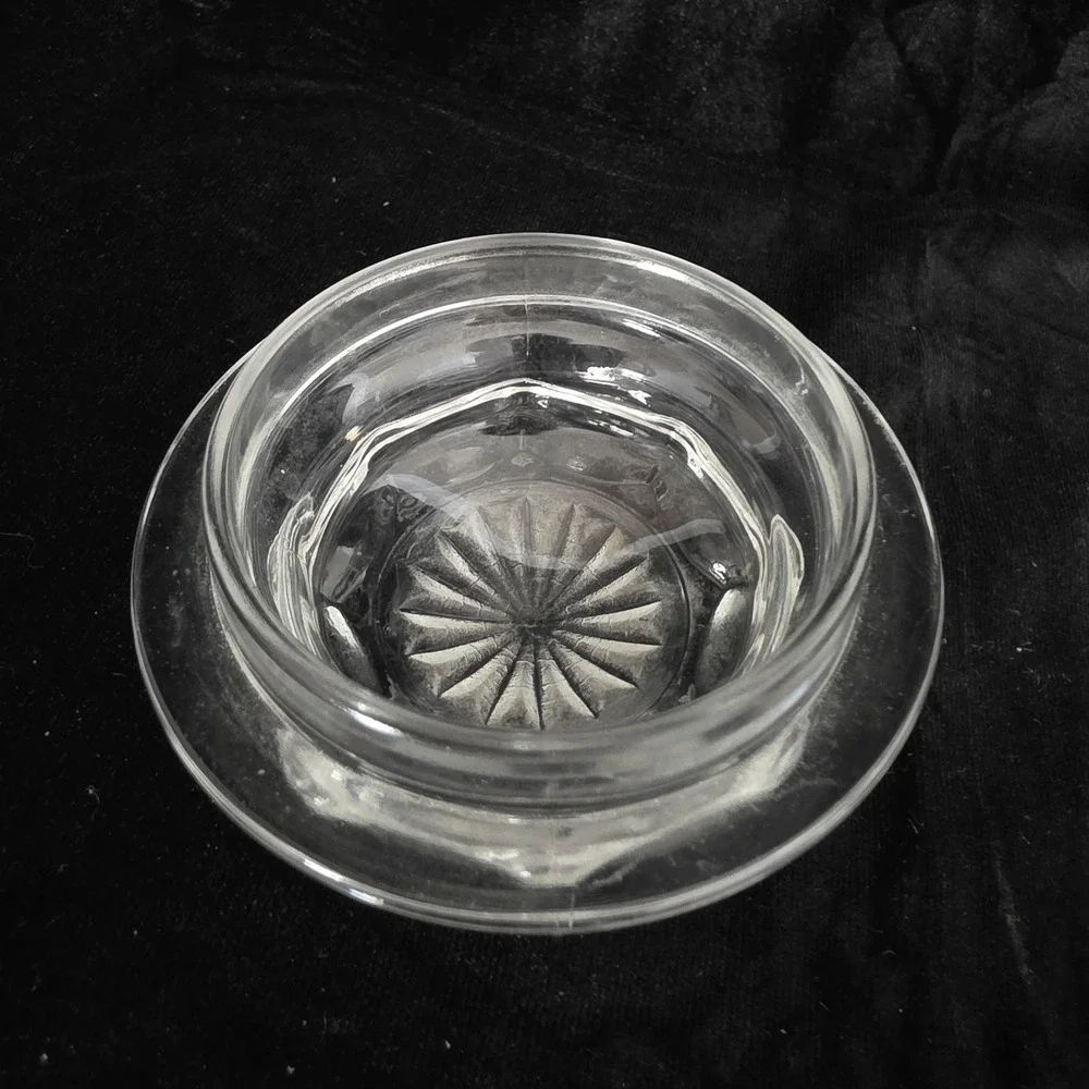 VTG Country Goose Glass Jar '87 Anchor Hocking 6.5